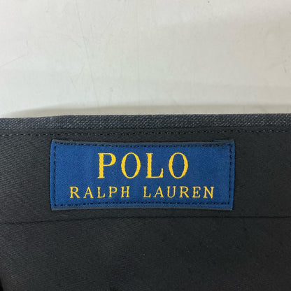 POLO RALPH LAUREN Gray Wool Glen Check Straight Pants Bottoms 34