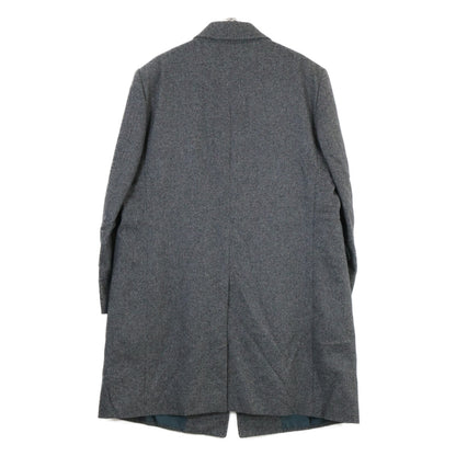 Zegna ゼニア グレー カシミヤウール チェスターコート コート