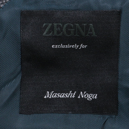 Zegna ゼニア グレー カシミヤウール チェスターコート コート