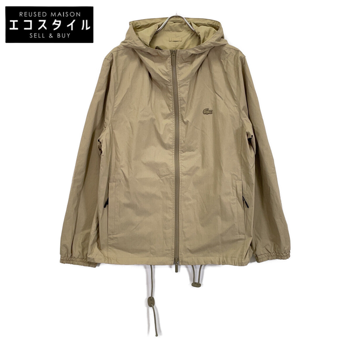 Lacoste 拉科斯特 米色 BH068LJ 双面连帽夹克 夹克