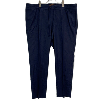ZEGNA Zegna 74DT12 Navy Wool Pants Bottoms