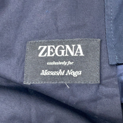 ZEGNA Zegna 74DT12 Navy Wool Pants Bottoms