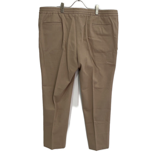 Zegna ゼニア 74DT12 ベージュ ウールコットン パンツ ボトムス