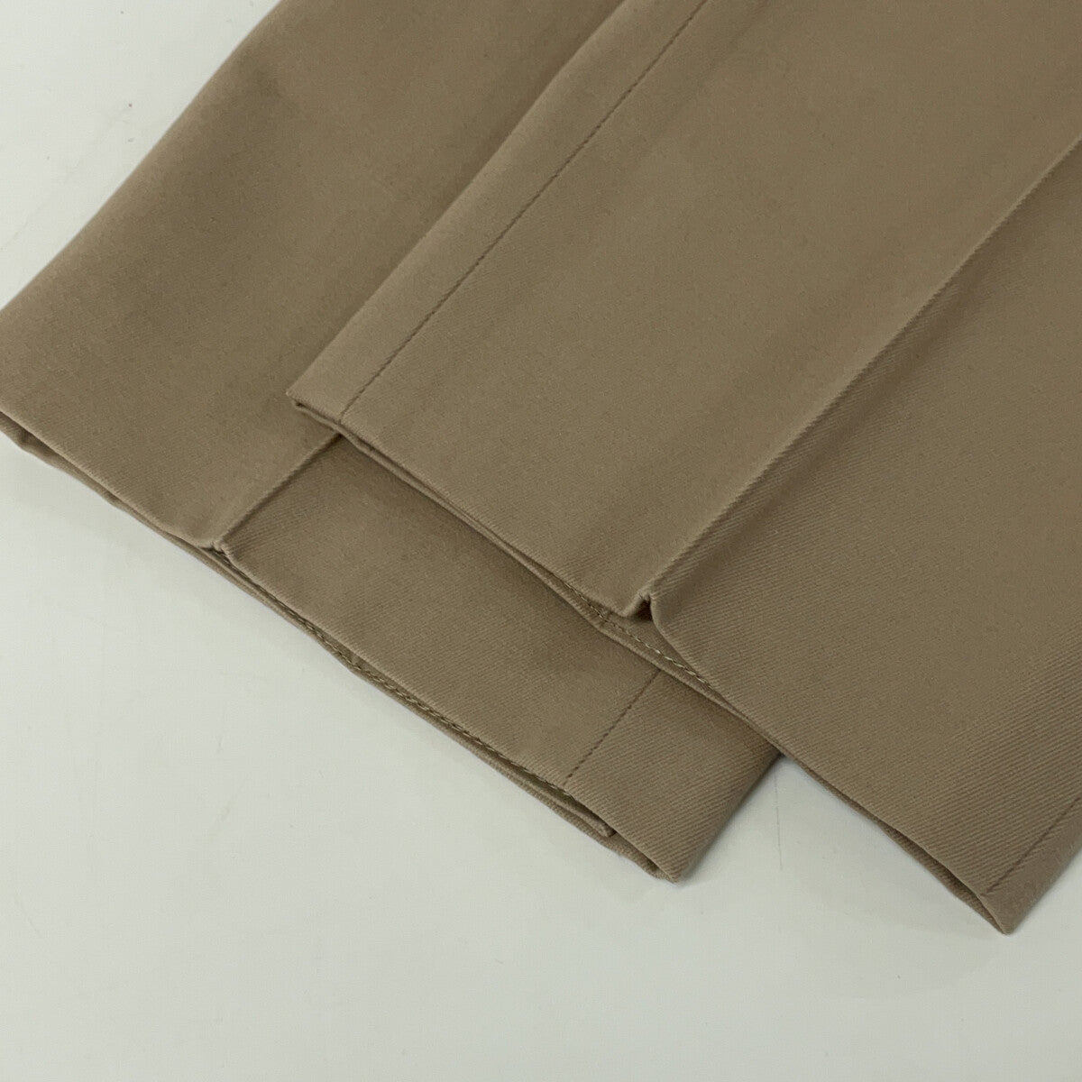 ZEGNA 74DT12 Beige Wool Cotton Trousers Bottoms
