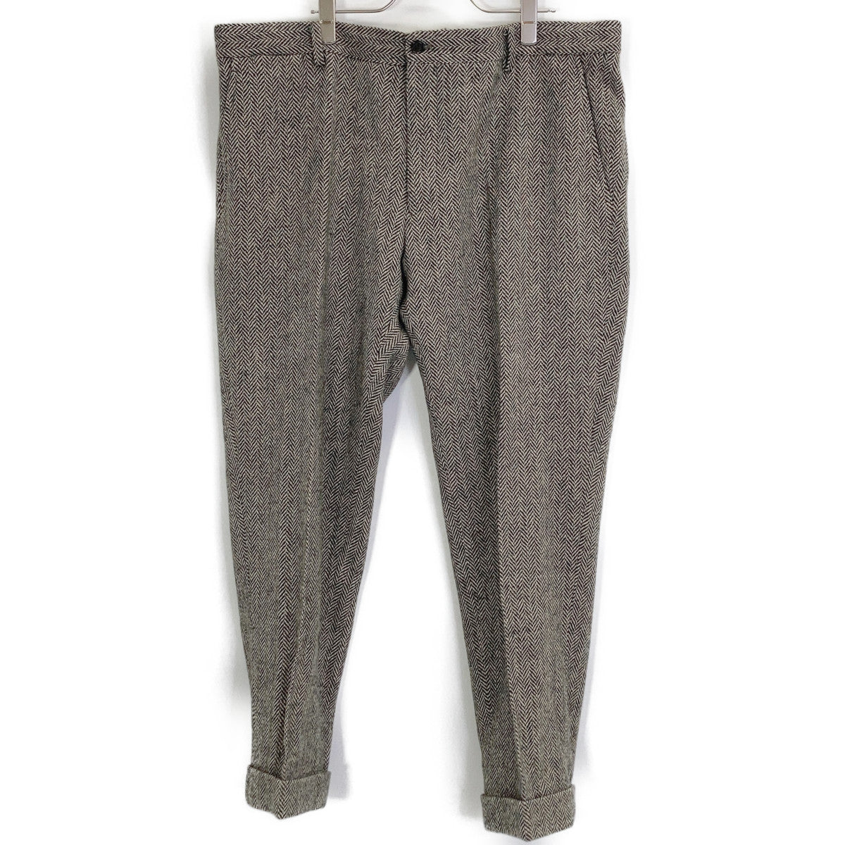 Excellent condition, herringbone pattern pants, bottoms, no size listed, men's