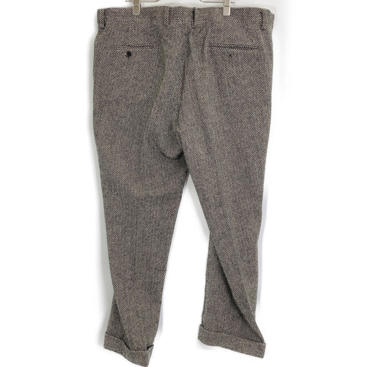 Excellent condition, herringbone pattern pants, bottoms, no size listed, men's