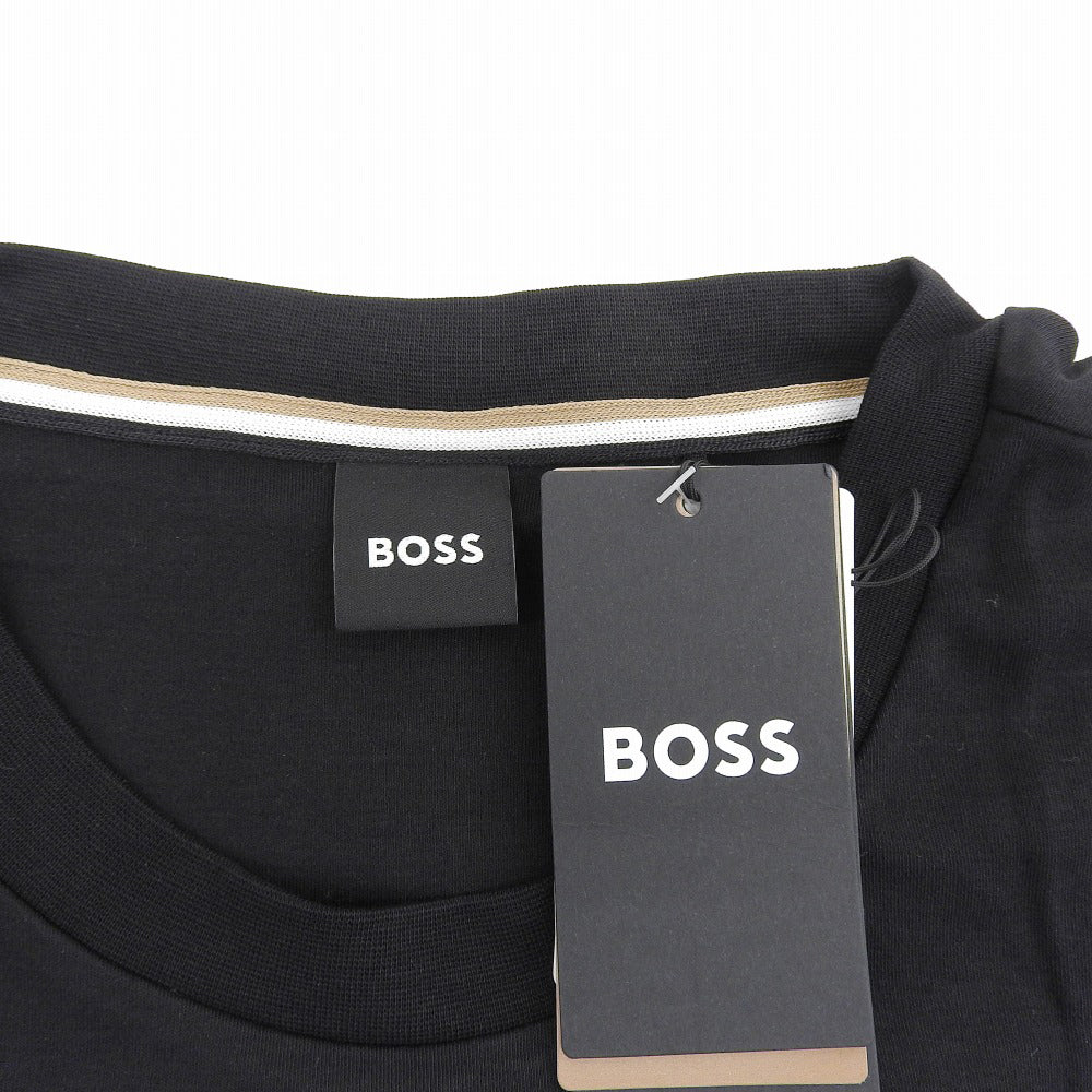 HUGO BOSS 雨果博斯 几乎全新 标志 运动衫 T恤 上衣 男士 黑色 XXL 50495687 上衣