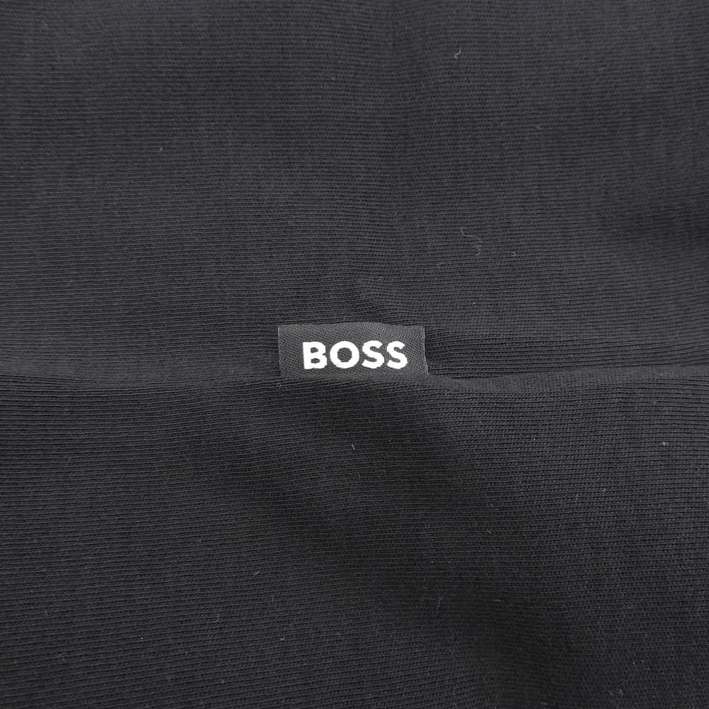 HUGO BOSS 雨果博斯 几乎全新 标志 运动衫 T恤 上衣 男士 黑色 XXL 50495687 上衣
