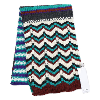 [Like New/Domestic Authorized] SCZC0027Q0 UFW031 KNIT PATCHWORK Knit Muffler Women's