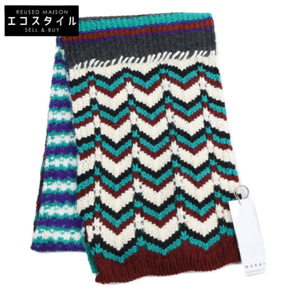 [Like New/Domestic Authorized] SCZC0027Q0 UFW031 KNIT PATCHWORK Knit Muffler Women's
