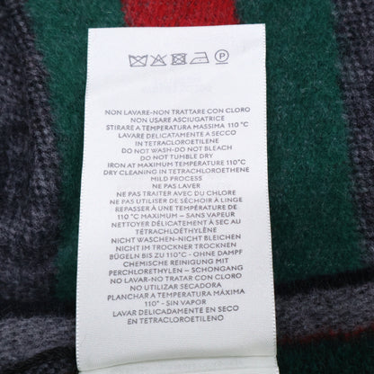 [Like new/Domestic genuine product] 570603 GG pattern Sherry line wool fringe scarf for men