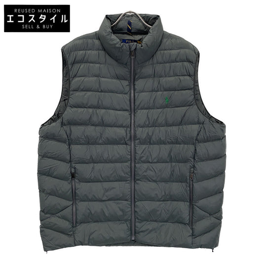 GREEN Padded Logo Vest Vest XXL Men's