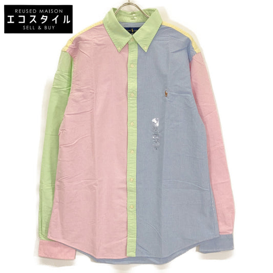Multicolor Oxford BD Shirt Tops XL Men's