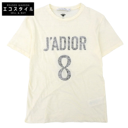 Christian Dior 迪奥 JA'DIOR 8 Logo 短袖纯棉T恤 女士 象牙白 XS 843T03TC428 上衣