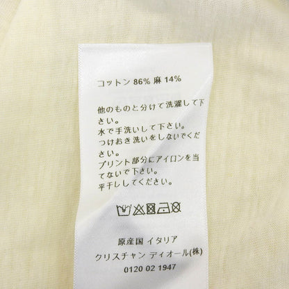 Christian Dior 迪奥 JA'DIOR 8 Logo 短袖纯棉T恤 女士 象牙白 XS 843T03TC428 上衣