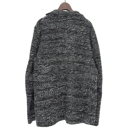 Slow Gun & Co Slow Gun Excellent Condition Wool Blend Tweed Jacket Men's Black 3 Jacket