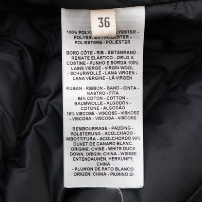 【美品/23AW】3H0156DA CLOU DE SELLE 绗缝羽绒背心 36 女士