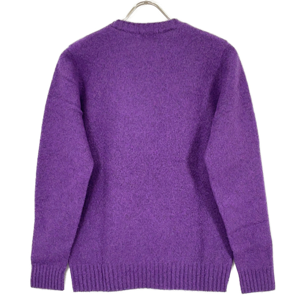 PURPLE WOOL SHAGGY KNIT Top 46 Men's