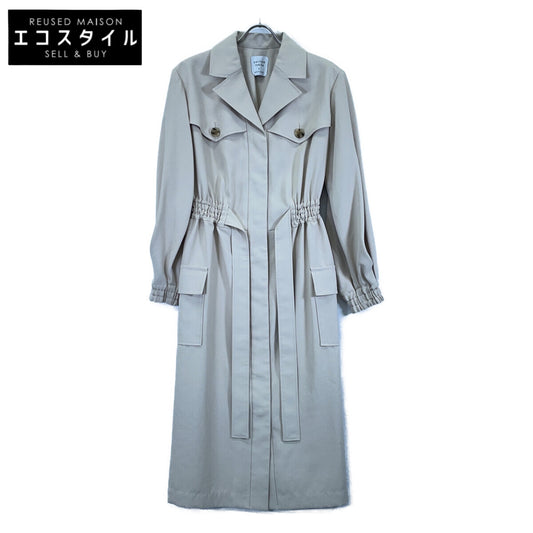 UNITED TOKYO United Tokyo 500158003 light beige big-flap trench coat coat