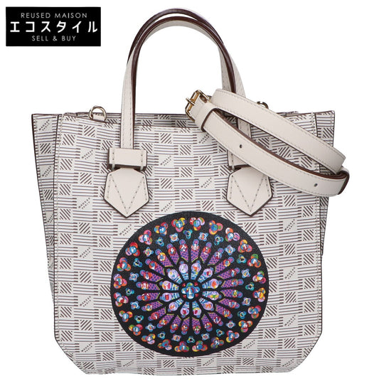 MOREAU PARIS Moreau Paris Excellent condition BREGANCON STAND UP MINI Notre Dame Stained Glass 2-Way Shoulder Bag Handbag