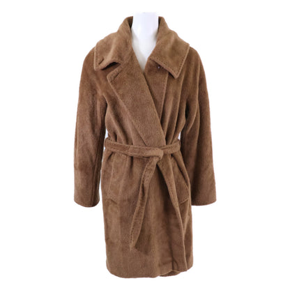 Max Mara マックスマーラ ウールｘアルパカ ベルト付 コート