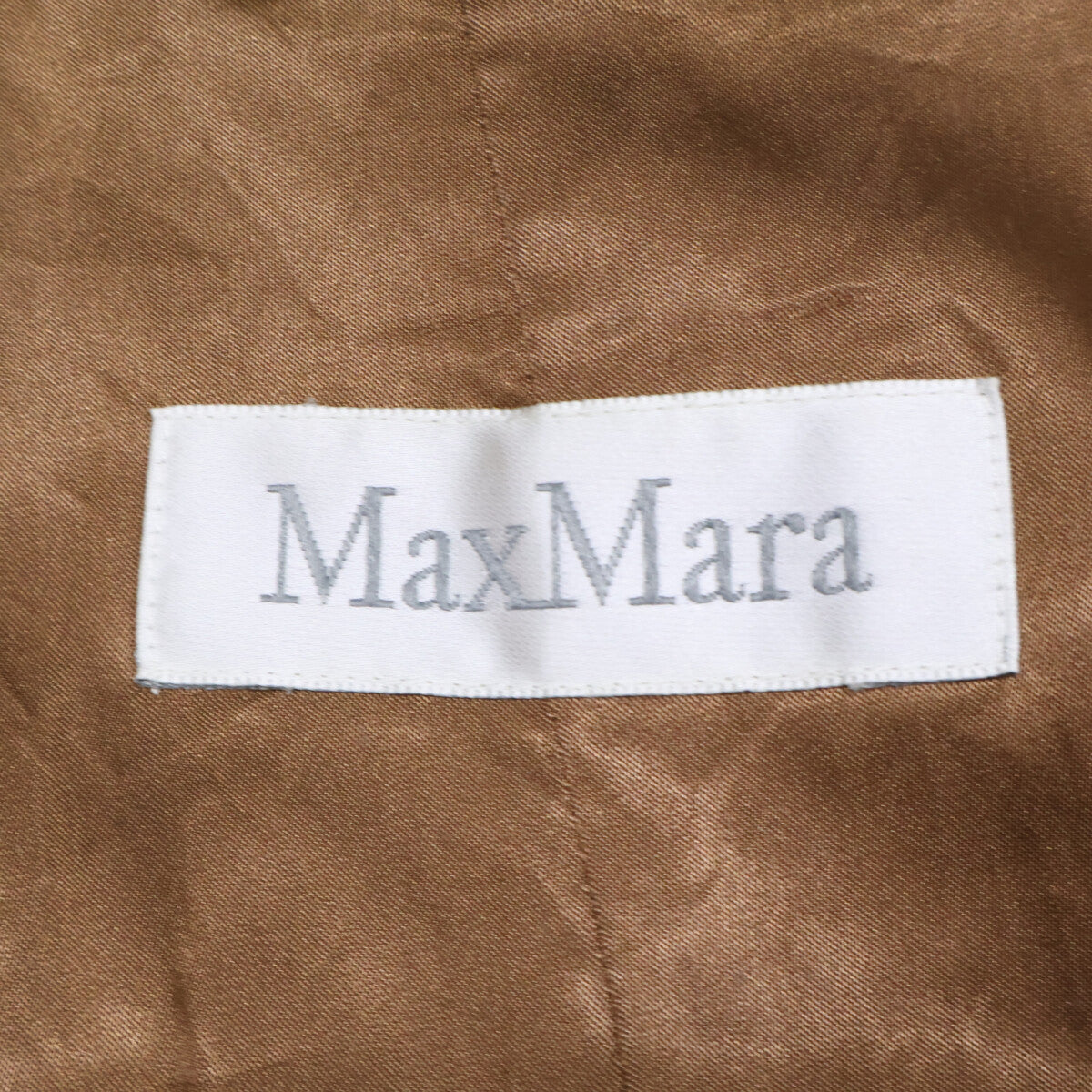 Max Mara Wool×Alpaca Belted Coat