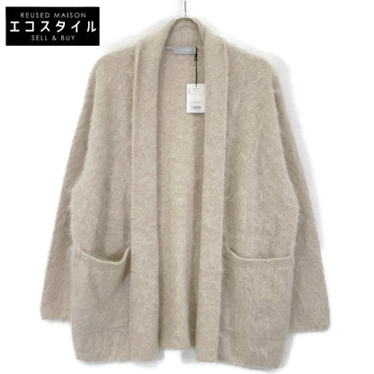 CASIMICO Light beige CASI-2520 100% cashmere SAPNAA fur-cashmere gown Coat