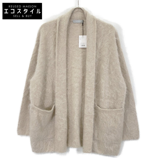 CASIMICO Light beige CASI-2520 100% cashmere SAPNAA fur-cashmere gown Coat
