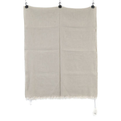【Like New】ItoI KIYA 10IT-CL1001 Linen/Cashmere Stole 70cm x 182cm Women's
