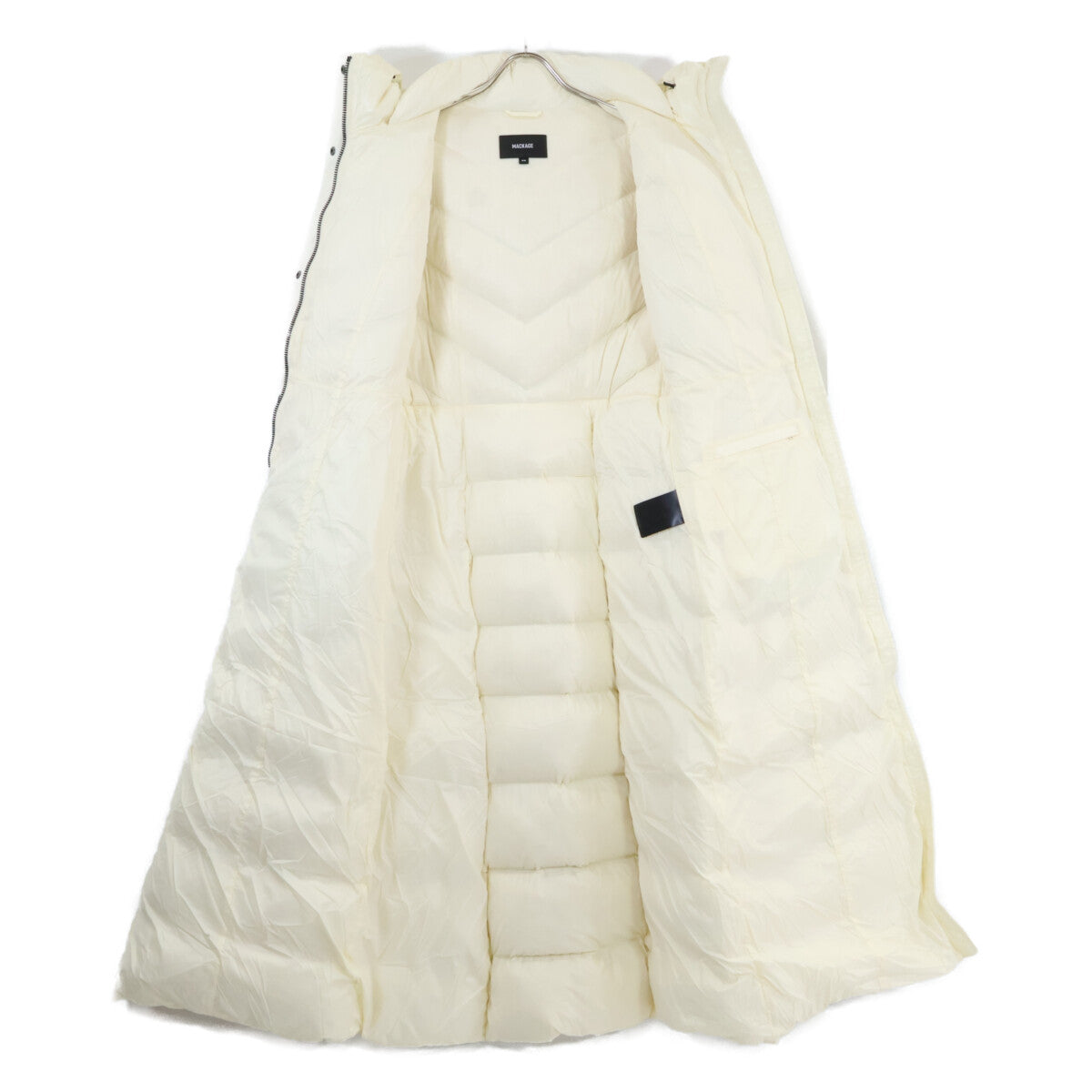 Mackage マッカージュ 【新品】CALINA-R ベルト付 フーディ ロングダウン コート