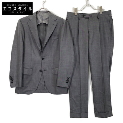 Brilla per il gusto Grey Loro Piana NOBLESSE Fabric Single 3-Roll-2 Button Suit Suit Set