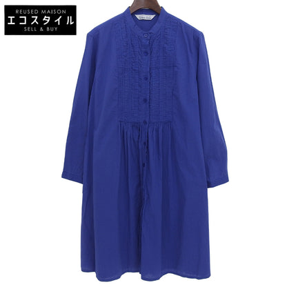 Indian Cotton Lawn Dress for Women - Blue D1744FA010 Dress - Women