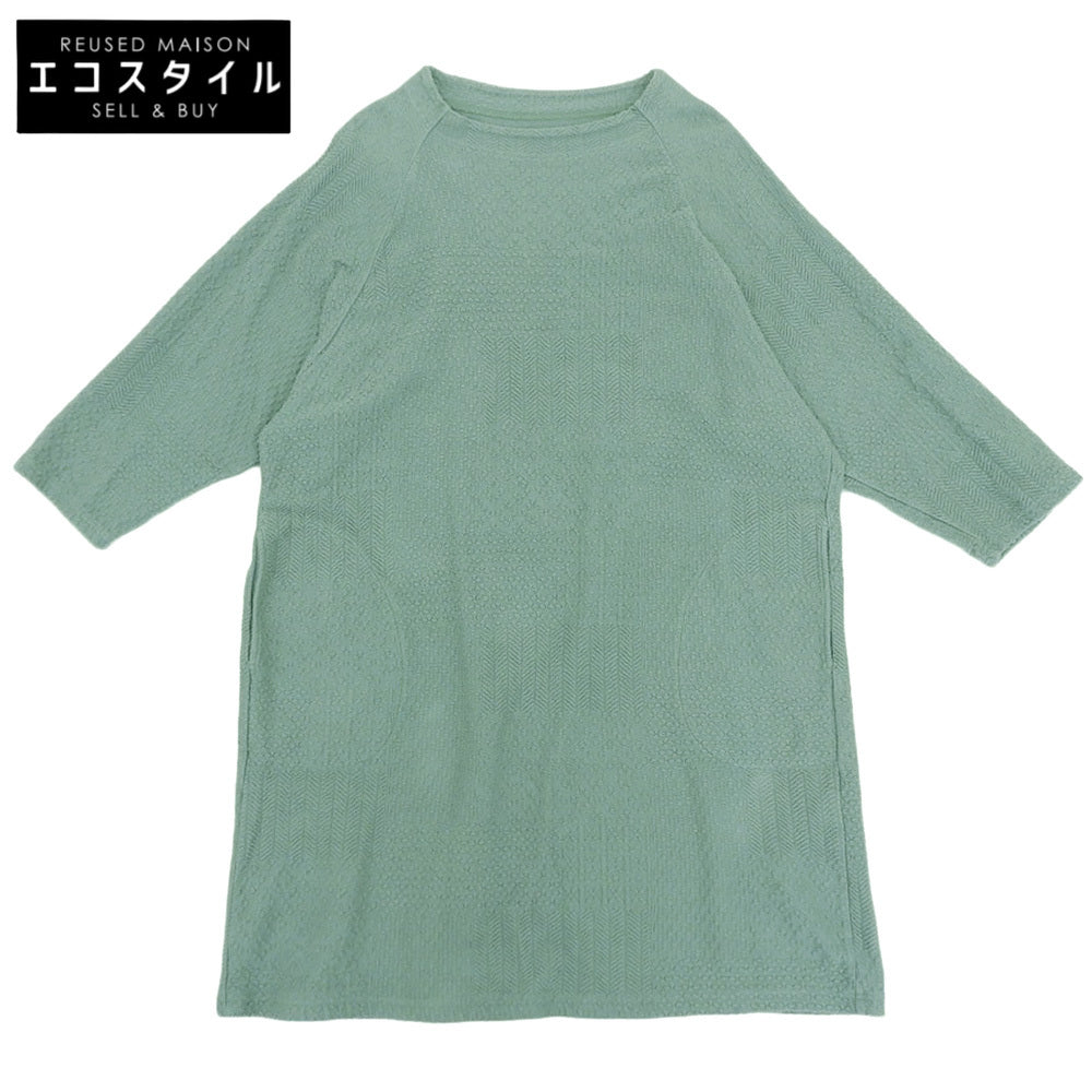 Woven Cotton Dress for Women, Green, 22102202, Dress - Women