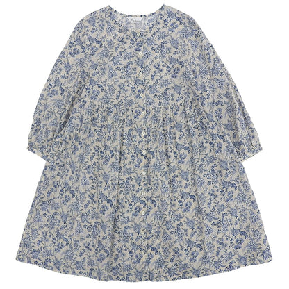 Pitchoune Pitchoune 极美品 棉质印花衬衫裙 女士 蓝色系 25SS D175AFA704 连衣裙