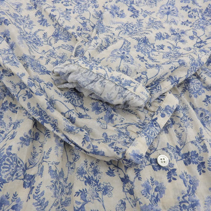 Pitchoune Pitchoune 极美品 棉质印花衬衫裙 女士 蓝色系 25SS D175AFA704 连衣裙