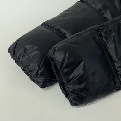 DB10AW-44002-DJ Black Nylon Swarovski Zip Down Jacket 48 Men's