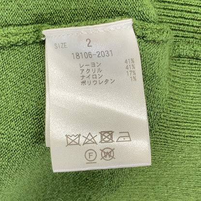 CLANE 2020 18106-2031 Green Dolman Waist Shape Cardigan CLANE Tops