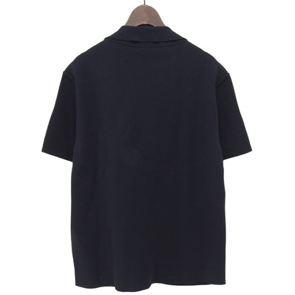 VALENTINO 华伦天奴 准新品 人造丝开领针织衫 上衣 男士 海军蓝 绿色 棕色 S MV3KP02T45W 上衣