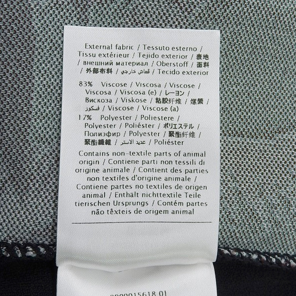 VALENTINO 华伦天奴 准新品 人造丝开领针织衫 上衣 男士 海军蓝 绿色 棕色 S MV3KP02T45W 上衣