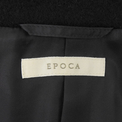 EPOCA エポカ 美品 ベルナデッタ ウールコート レディース ブラック 40 19年 コート