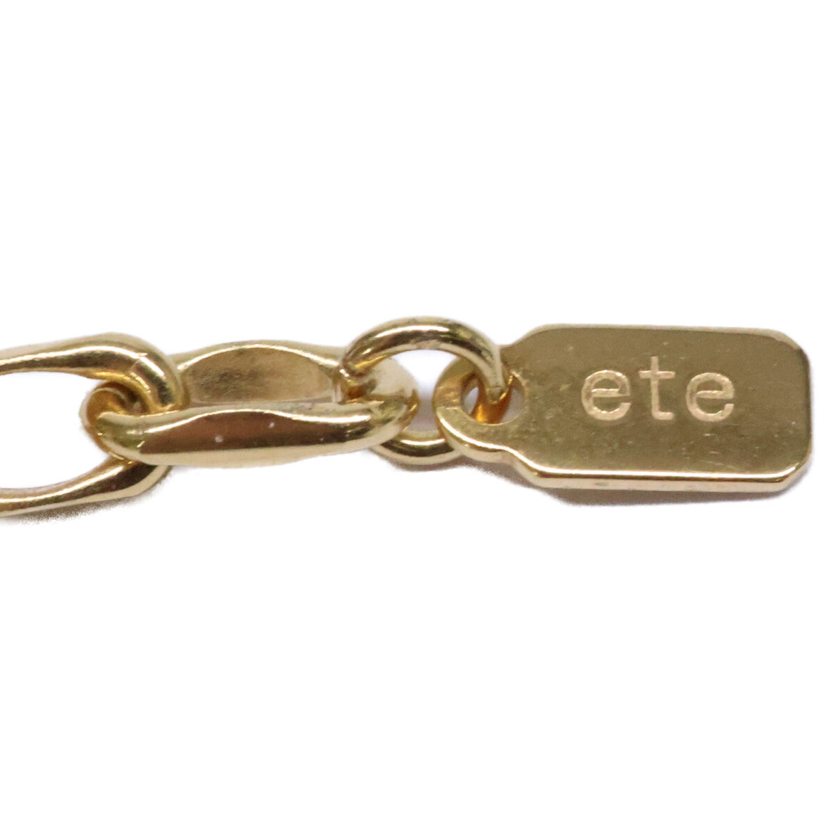 ete Ete 925 Pearl Chain Necklace