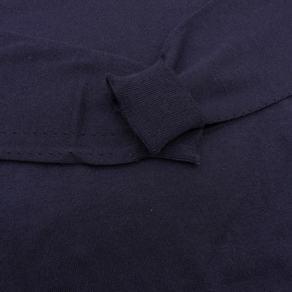 Like New ItoI NATSUME Wool-Cashmere Crew Neck Knit Top Women's Navy 1 09IT-WC0002 Tops 1 Women's