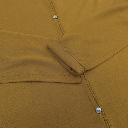 As new Itoiori SHURO Wool Cashmere Crew Neck Knit Cardigan Women's Brown Size 2 10IT-WC1003 Tops 2 Women's