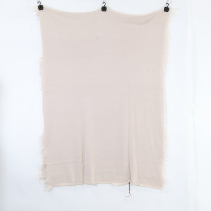 [Like New] 25TBK-01 Cashmere Fringe Stole for Women