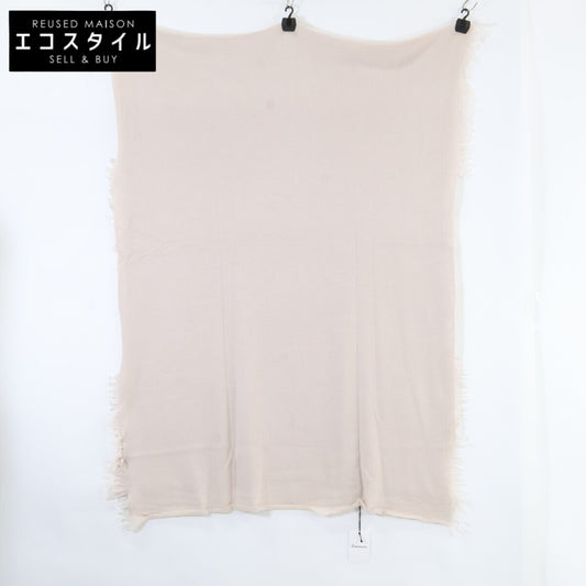 【新品同様】25TBK-01 カシミヤ フリンジ ストール レディース