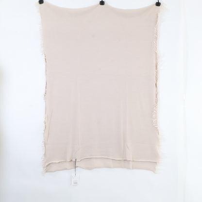 [Like New] 25TBK-01 Cashmere Fringe Stole for Women