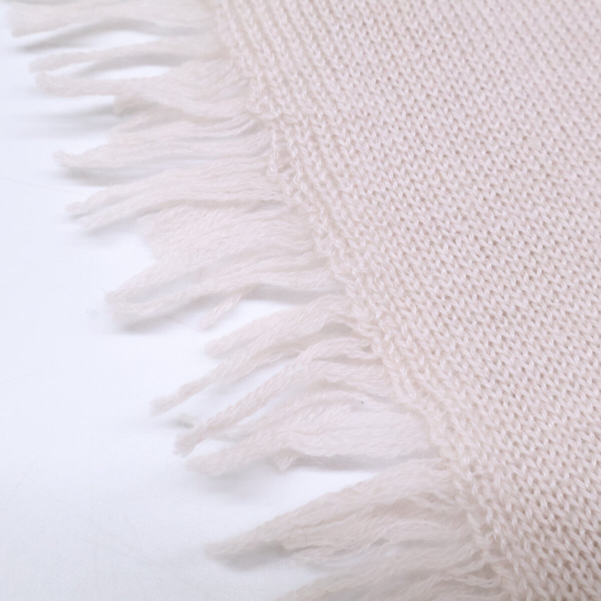 [Like New] 25TBK-01 Cashmere Fringe Stole for Women