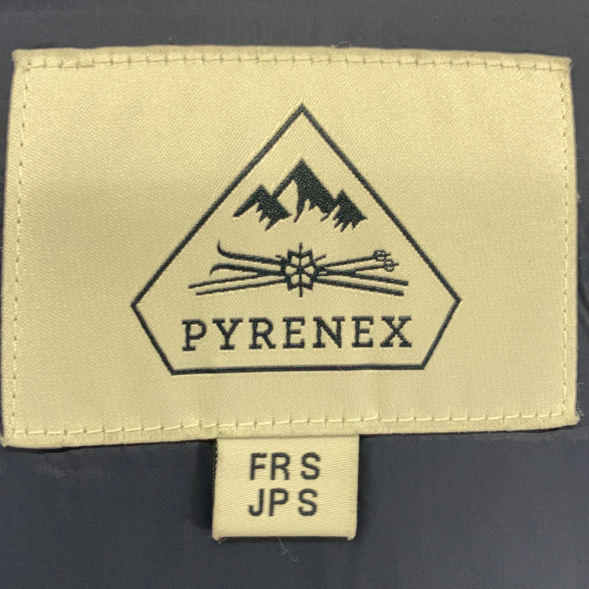 PYRENEX Pyrenex HMK009 Navy Annesy Fur-Trimmed Down Jacket Jacket