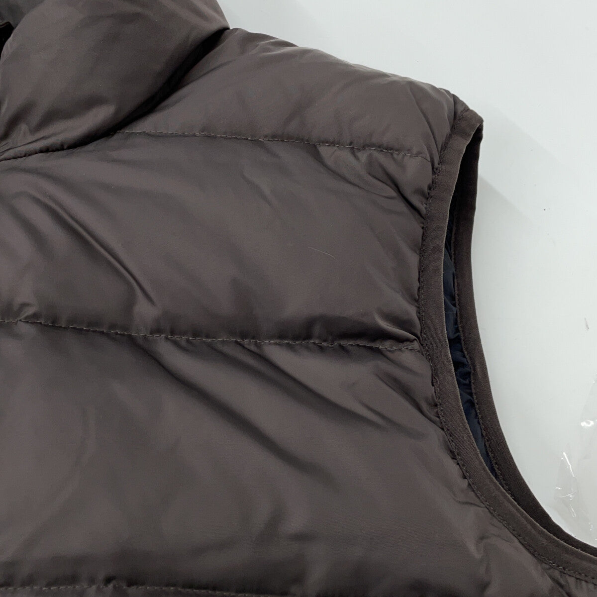ASPESI W2I 1I58 V006 Brown × black AGILE down vest Vest