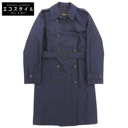 MOORER Beautiful Condition CATEL NUOVO D/GARDA Nylon Trench Coat Women's Navy 42 OME8105004 Coat